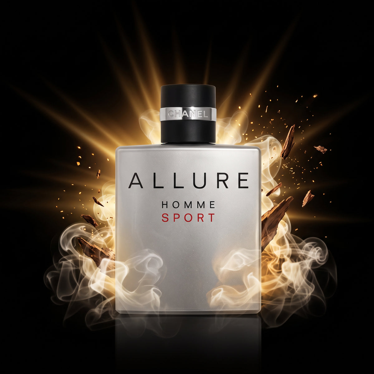 Chanel Allure Homme Sport, autre vue du flacon