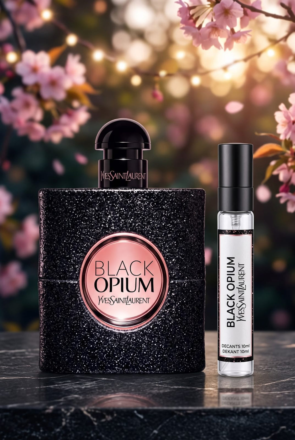 Flacon de Black Opium Yves Saint Laurent