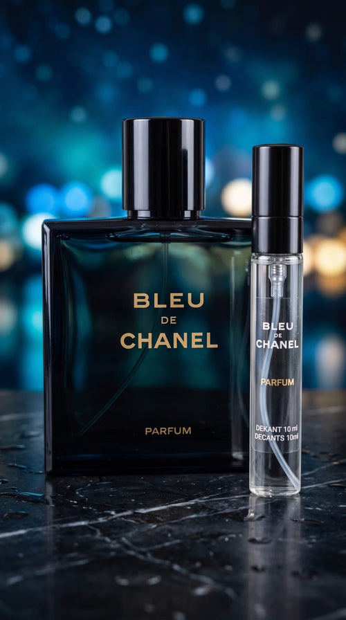 Flacon de Bleu de Chanel