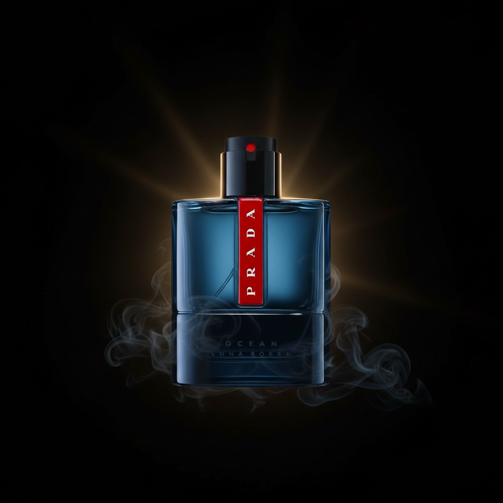 Prada Luna Rossa Ocean, deuxième vue du flacon